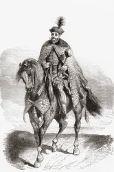 ガブリエルベスレン、1580〜1629年、ウォードアンドロックスのイラスト入りの歴史、世界のパブ。 c.1882
